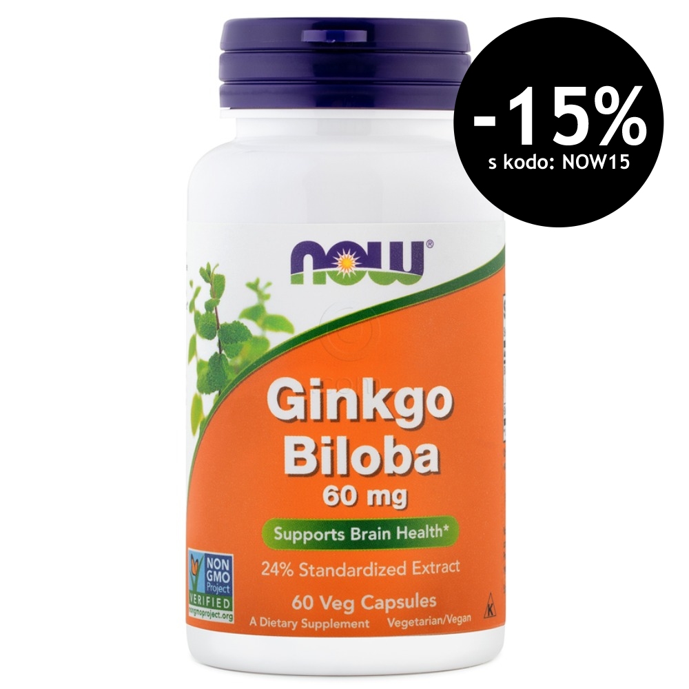 Ginko NOW, kapsule (60 kapsul)